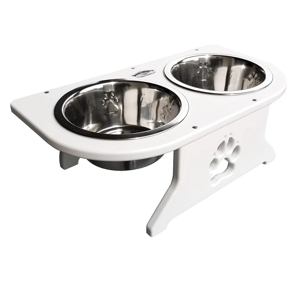 Deep Blue Marine Qualifies for Free Shipping Deep Blue Marine Small Starboard Dog Dish with Bowls #DT-S