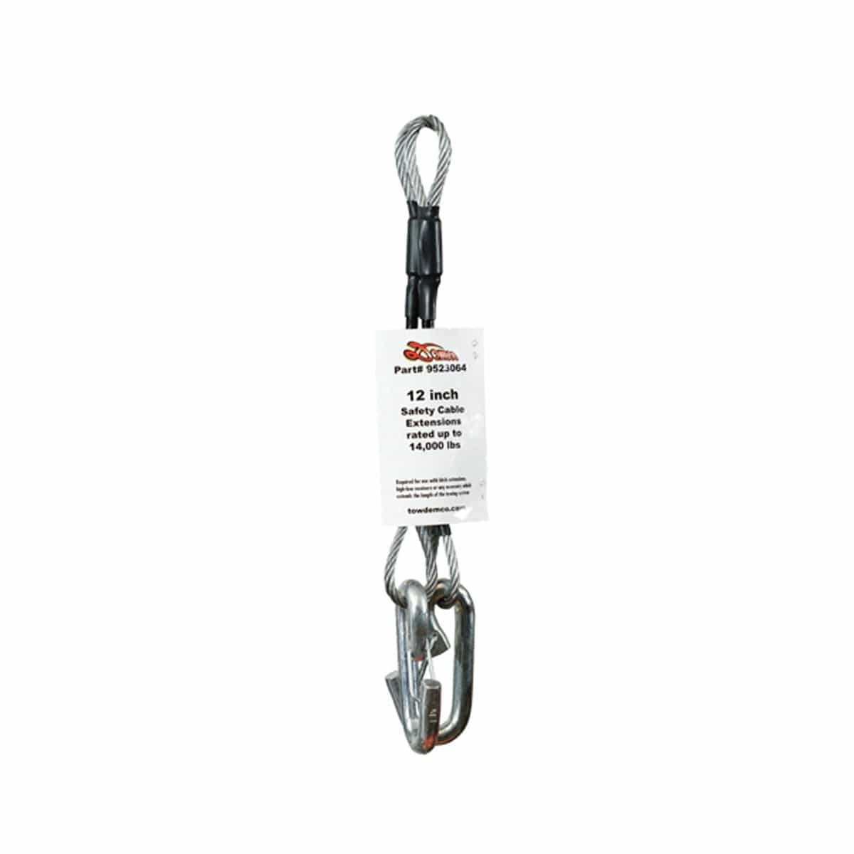 Demco Qualifies for Free Shipping Demco Safety Cable Extensions 12" #9523064