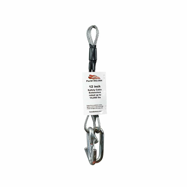 Demco Qualifies for Free Shipping Demco Safety Cable Extensions 12" #9523064