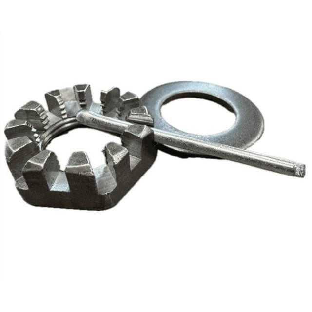 Dexter Axle Qualifies for Free Shipping Dexter Axle Nut/Washer/Cotter Pin Kit #K71-G01-50