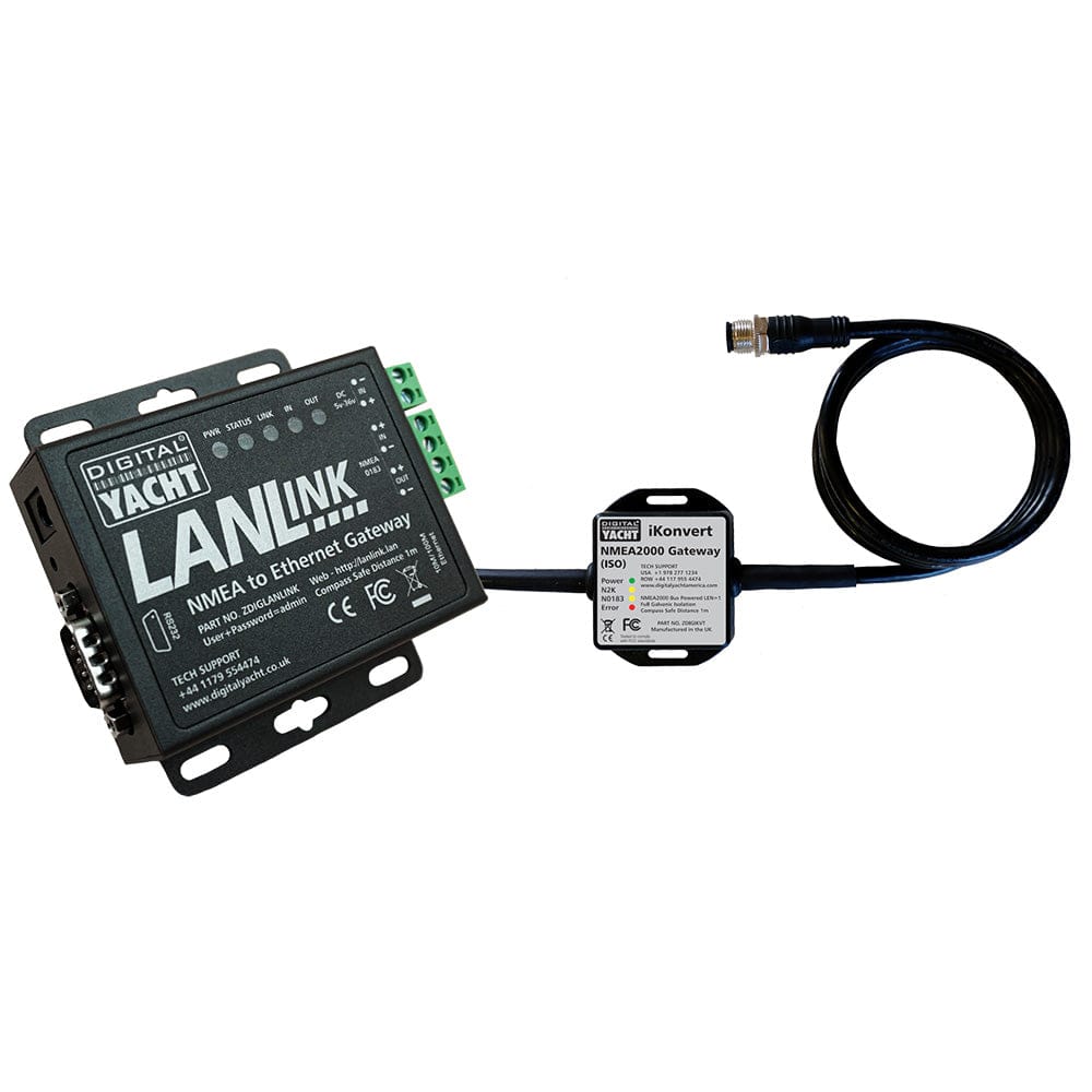 Digital Yacht Qualifies for Free Shipping Digital Yacht LANLink NMEA 2000 to Ethernet Gateway #ZDIGLANLN2K
