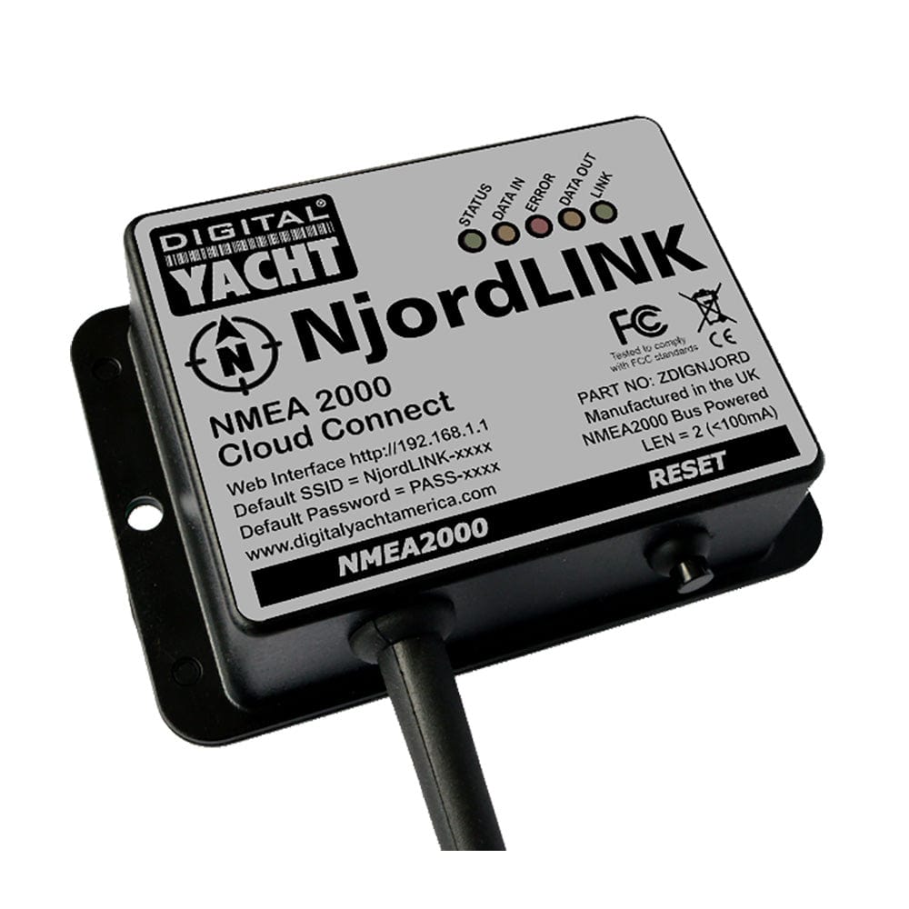 Digital Yacht Qualifies for Free Shipping Digital Yacht NjordLINK NMEA 2000 Cloud Gateway #ZDIGNJORD