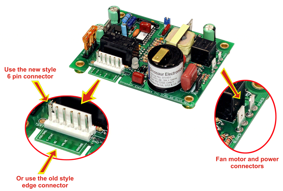 Dinosaur Electronics Qualifies for Free Shipping Dinosaur Electronics Board 12v Hydro/Sub with Pins #FAN 50 PLUSPINS