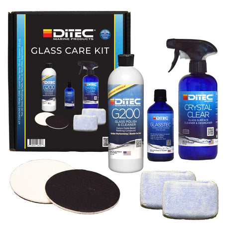 DiTEC Qualifies for Free Shipping DiTEC Glass Kit Crystal Clear 16 oz. G200 16oz Glasstec #22-KITS-GLAS