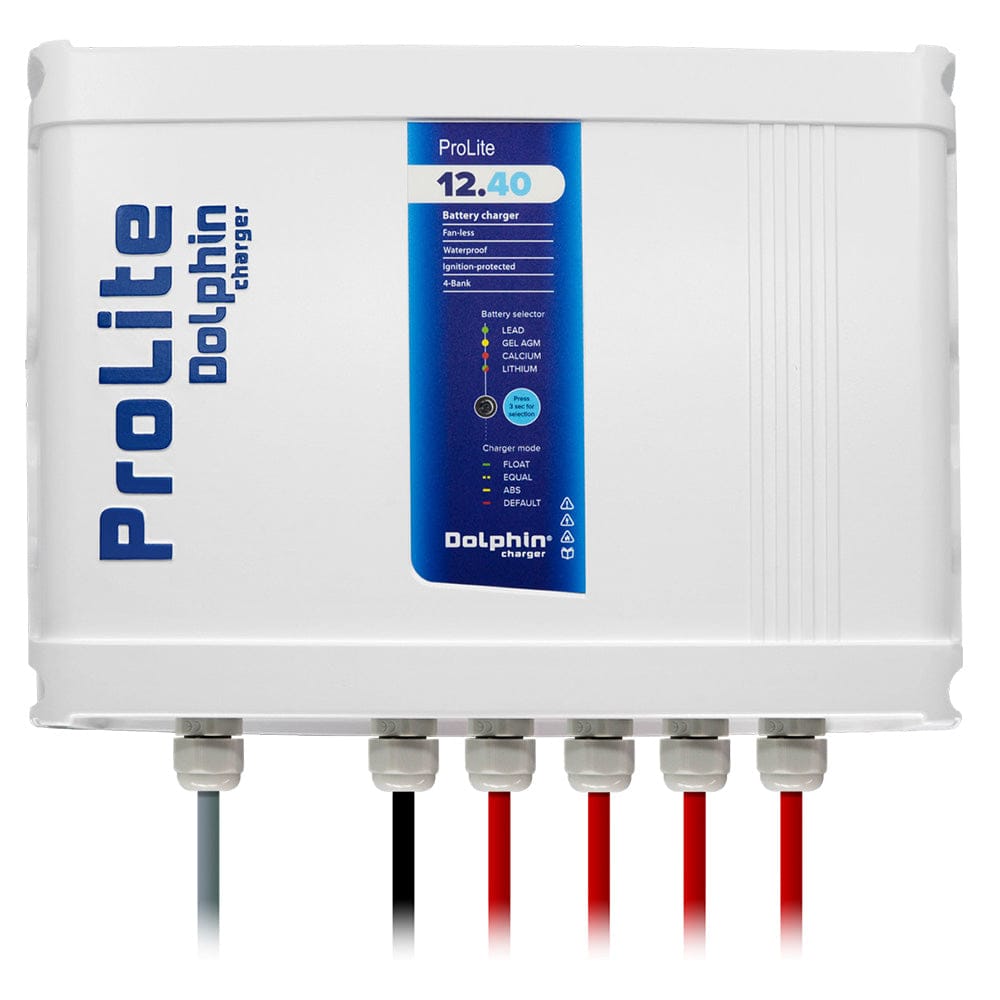 Dolphin Charger Qualifies for Free Shipping Dolphin ProLite Battery Charger 4-Bank 12v 40a #99240