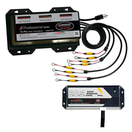 Dual Pro Qualifies for Free Shipping Dual Pro PS3 3-Bank Battery Charger with 3-Bank BOS System #PS3/BOS12V3