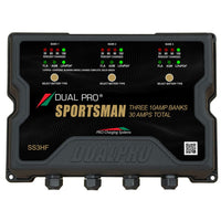 Dual Pro Qualifies for Free Shipping Dual Pro Sportsman Series HF Battery Charger 30a 3 Bank #SS3HF
