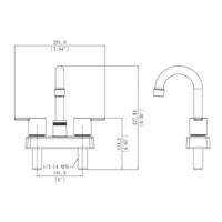 Dura Faucets Qualifies for Free Shipping Dura Faucets Bar Modern Arc Faucet Chrome #DF-PB155M-CP