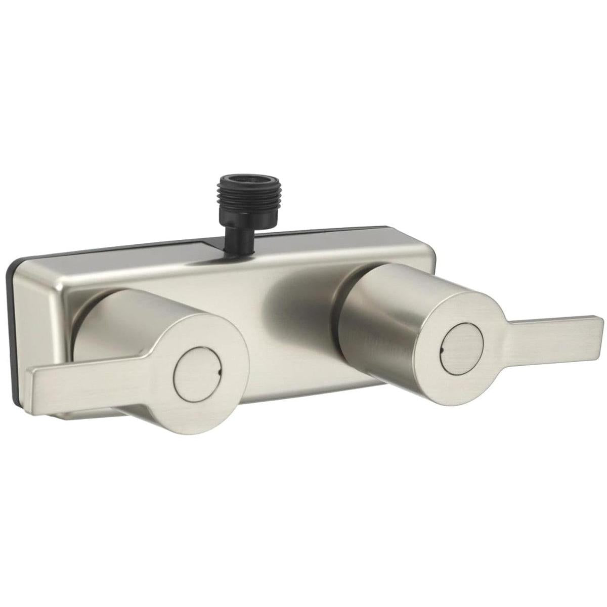 Dura Faucets Qualifies for Free Shipping Dura Faucets Shower Modern Faucet Satin Nickel #DF-SA100M-SN