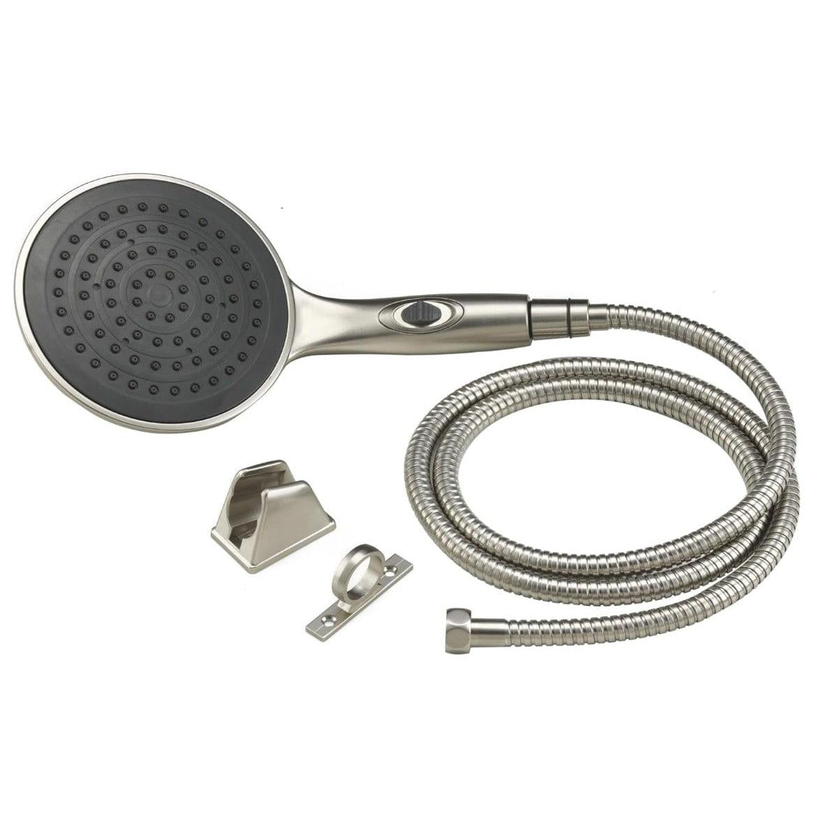 Dura Faucets Qualifies for Free Shipping Dura Faucets Showerhead Kit Luxury 6" Satin Nickel #DF-SA434K-SN