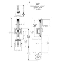 Dutton-Lainson Qualifies for Free Shipping Dutton-Lainson Tongue Jack Dual Wheel #22580