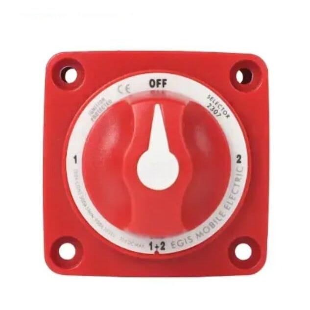 EGIS Qualifies for Free Shipping EGIS 2307 m-Series 300A Battery Selector Switch Off/1/Both/2 #2307