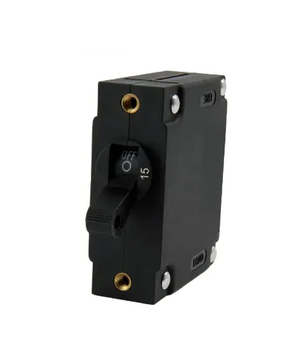 EGIS Qualifies for Free Shipping EGIS A Series Panel Mount Circuit Breaker Single Pole AC/DC 15a #3211-15
