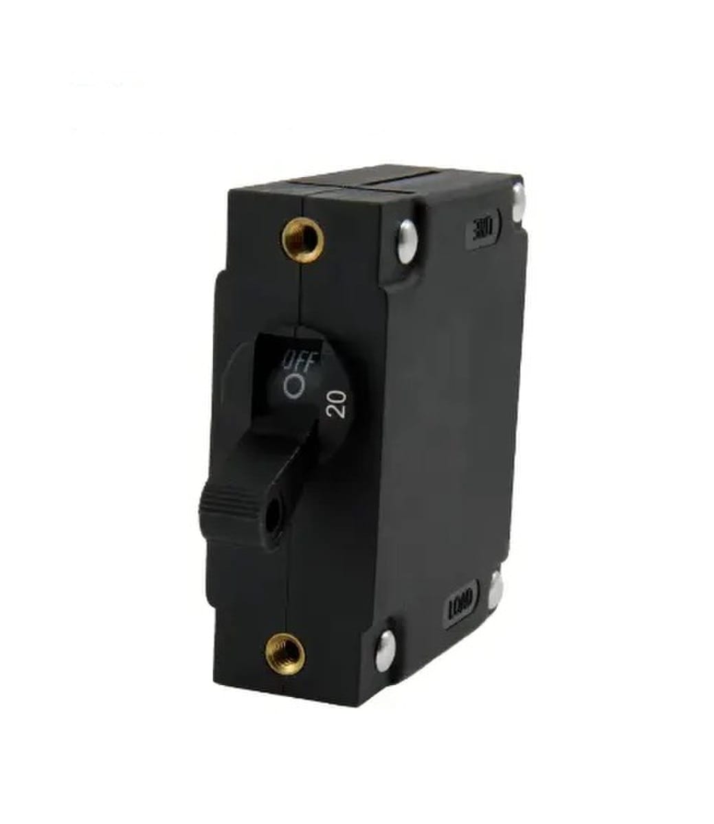EGIS Qualifies for Free Shipping EGIS A Series Panel Mount Circuit Breaker Single Pole AC/DC 20a #3211-20