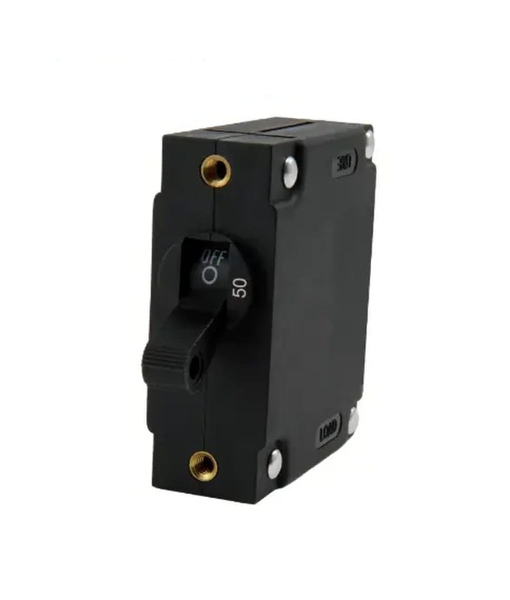 EGIS Qualifies for Free Shipping EGIS A Series Panel Mount Circuit Breaker Single Pole AC/DC 50a #3211-50