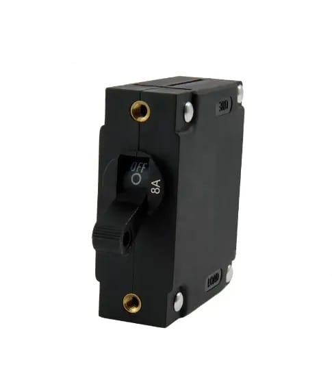 EGIS Qualifies for Free Shipping EGIS A Series Panel Mount Circuit Breaker Single Pole AC/DC 8a #3211-08