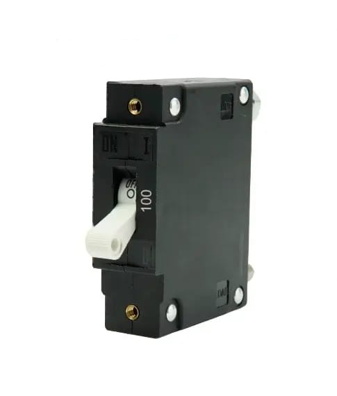 EGIS Qualifies for Free Shipping EGIS C Series Panel Mount Circuit Breaker Single Pole AC/DC 100a #3501-100