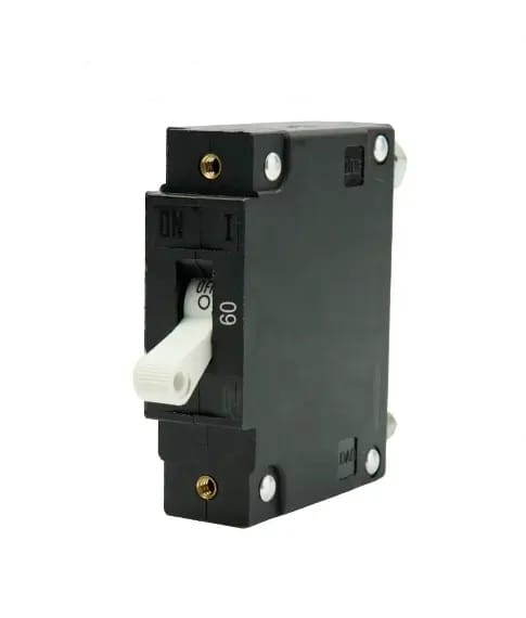 EGIS Qualifies for Free Shipping EGIS C Series Panel Mount Circuit Breaker Single Pole AC/DC 60a #3501-060