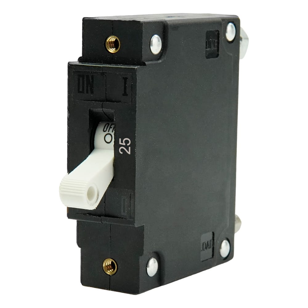 Egis Qualifies for Free Shipping EGIS C Series White Toggle Panel Mount Circuit Breaker #3501-025
