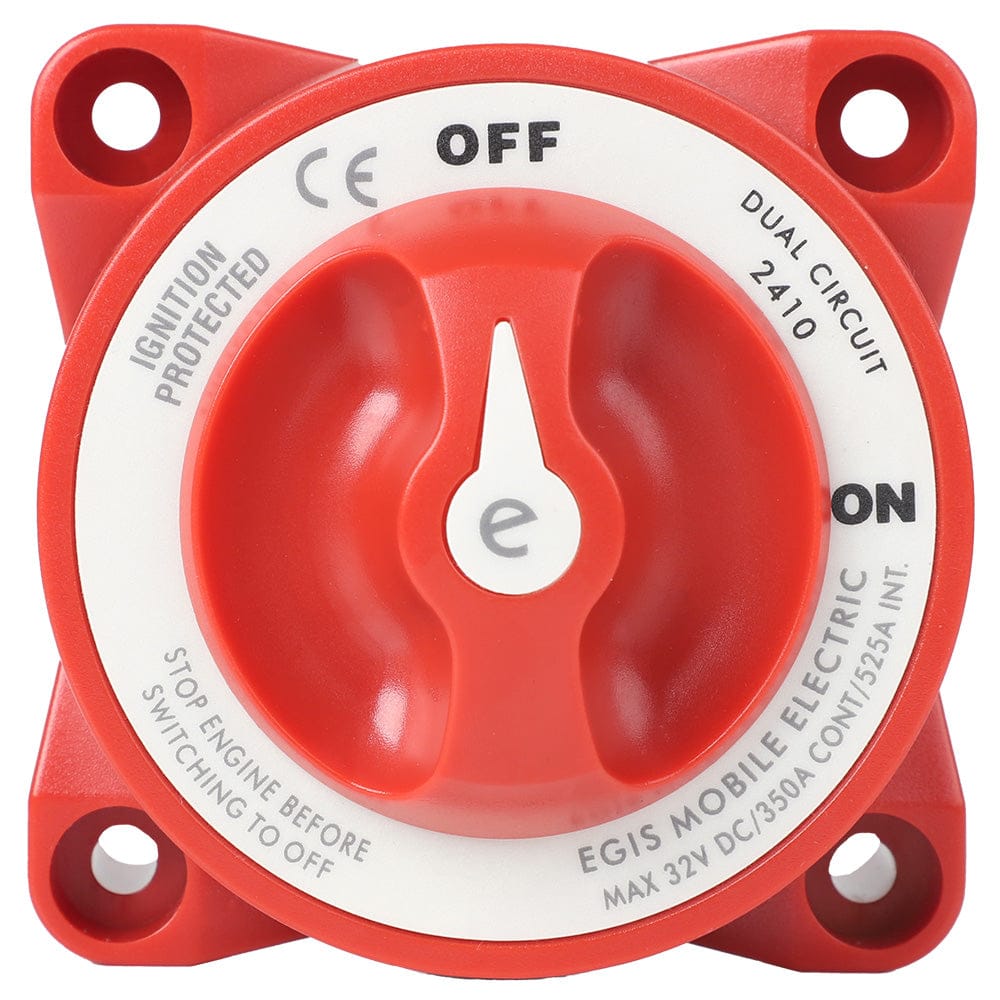 Egis Qualifies for Free Shipping Egis E-Series 350a Dual Circuit Battery Switch Off/On #2410