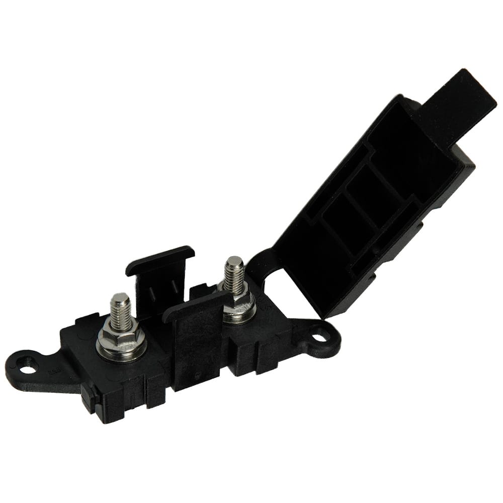 Egis Qualifies for Free Shipping EGIS MIDI Fuse Block M5 SS Locking Hardware Black Cover #3810
