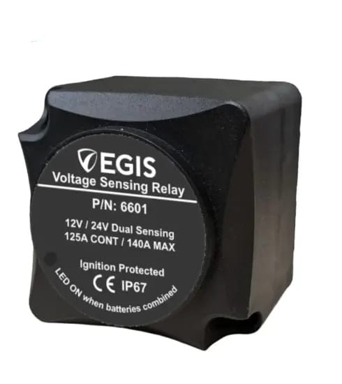 EGIS Qualifies for Free Shipping EGIS Mini Automatic Charging Relay 125a Bulk Pack #6601