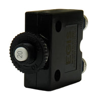 EGIS Qualifies for Free Shipping EGIS Push Button Panel Mount Circuit Breaker Screw Terminals 20a #4710-20
