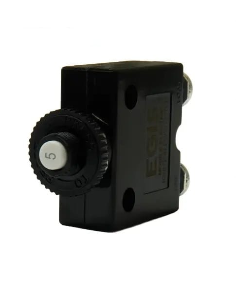 EGIS Qualifies for Free Shipping EGIS Push Button Panel Mount Circuit Breaker Screw Terminals 5a #4710-05