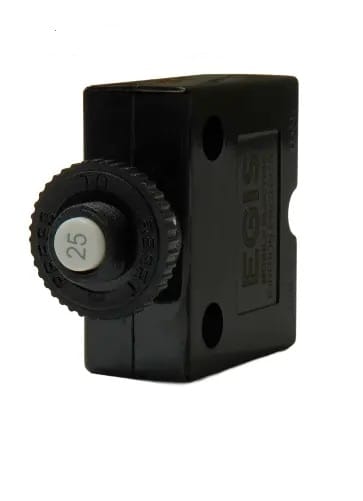 EGIS Qualifies for Free Shipping EGIS Push Button Panel Mount Circuit Breaker Spade Terminals 25a #4711-25