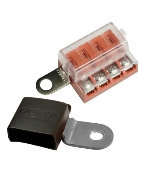 EGIS Qualifies for Free Shipping EGIS Ring Terminal Fuse Block and Busbar Kit Battery Mount #8023-04