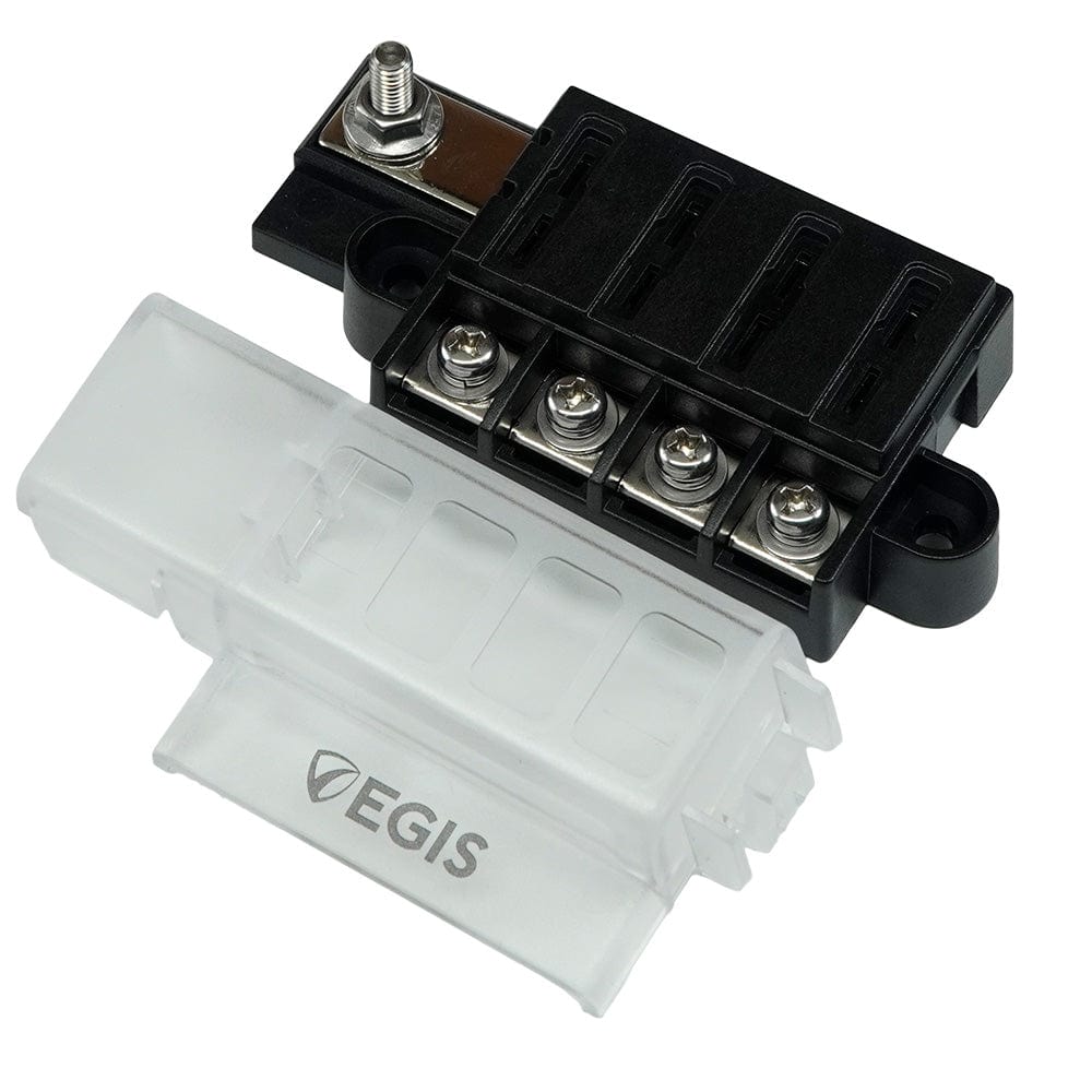 Egis Qualifies for Free Shipping Egis RT Fuse Block 4 Circuits with Cover #8045