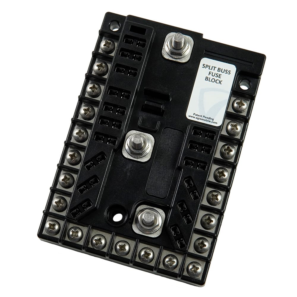 Egis Qualifies for Free Shipping EGIS Split Buss Fuse Block 200a 13-Circuit & Ground #8033