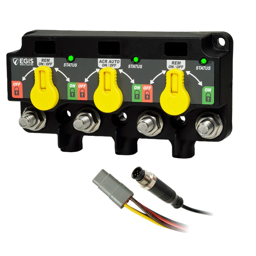 Egis Qualifies for Free Shipping Egis XD NMEA 2000 Triple Relay/ACR/Relay with Knobs 12-Position DT #9831-2535