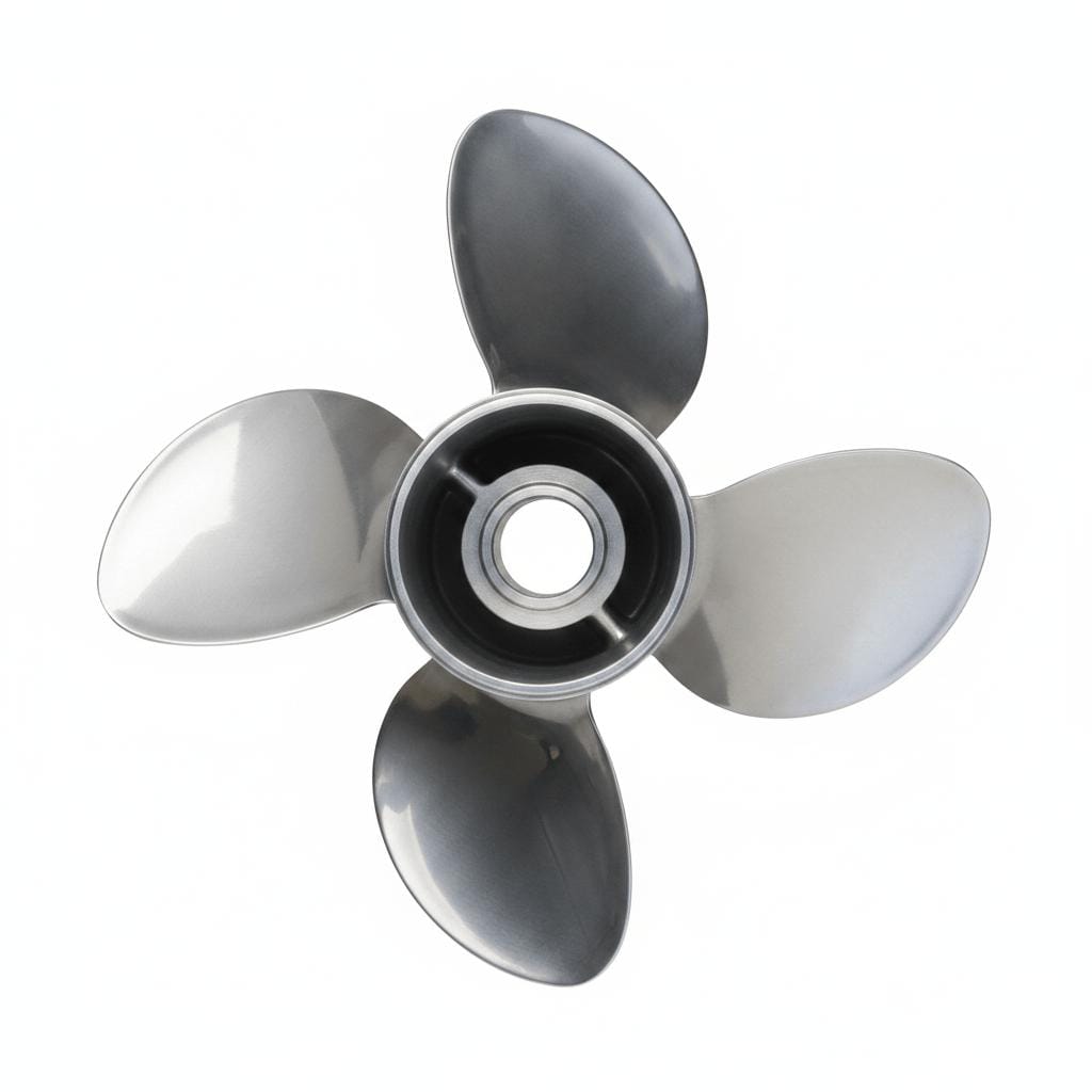 EMP Qualifies for Free Shipping EMP IH Prop HR-4 4-Blade D Stainless 17-Pitch #P9453-1300-17