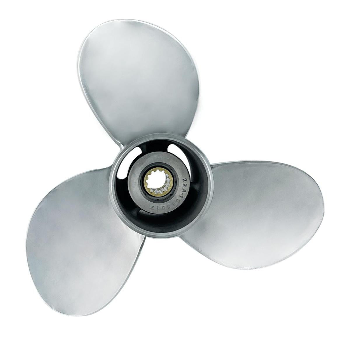 EMP Qualifies for Free Shipping EMP Prop Stainless Steel Prop RH 3-Blade Group C 15-Pitch #P5331-1125-15
