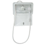 Empire Brass Qualifies for Free Shipping Empire Brass RV Single Lever Exterior Shower Box Kit White #SHWRBOX-1-WHT