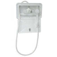 Empire Brass Qualifies for Free Shipping Empire Brass RV Single Lever Exterior Shower Box Kit White #SHWRBOX-1-WHT