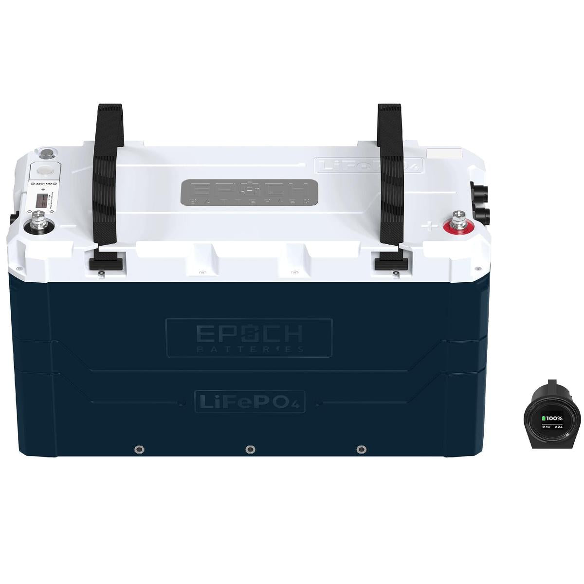 Epoch Batteries Truck Freight - Not Qualified for Free Shipping Epoch Batteries 12-Volt 460 AH V2 Elite Series LiFePO4 Battery #C12460A