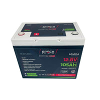 Epoch Batteries Not Qualified for Free Shipping Epoch Batteries 12-Volt Heated & Bluetooth Enabled LiFePO4 Battery #12105A-H