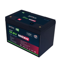 Epoch Batteries Not Qualified for Free Shipping Epoch Batteries 12v 100ah Eco Series LiFePO4 Battery #12100-ECO