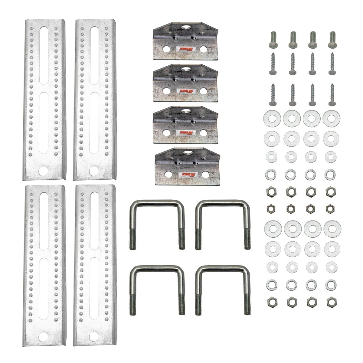 Extreme Max Qualifies for Free Shipping Extreme Max 10" Galv Swivel-Top Bunk Bracket for 1.5" x 3" Trailer 4-pk #3006.7032