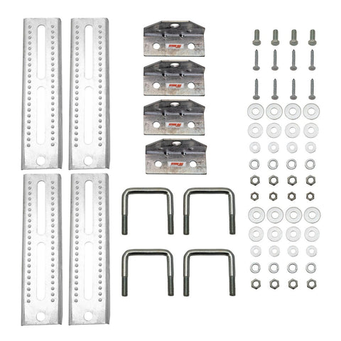 Extreme Max Qualifies for Free Shipping Extreme Max 10" Galv Swivel-Top Bunk Bracket for 1.5" x 3" Trailer 4-pk #3006.7032