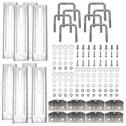 Extreme Max Qualifies for Free Shipping Extreme Max 10" Galv Swivel-Top Bunk Bracket for 2" x 3" Trailer 8-pk #3006.7044