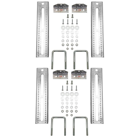 Extreme Max Qualifies for Free Shipping Extreme Max 10" Galv Swivel-Top Bunk Bracket for 3" x 3" Trailer 4-pk #3006.7049