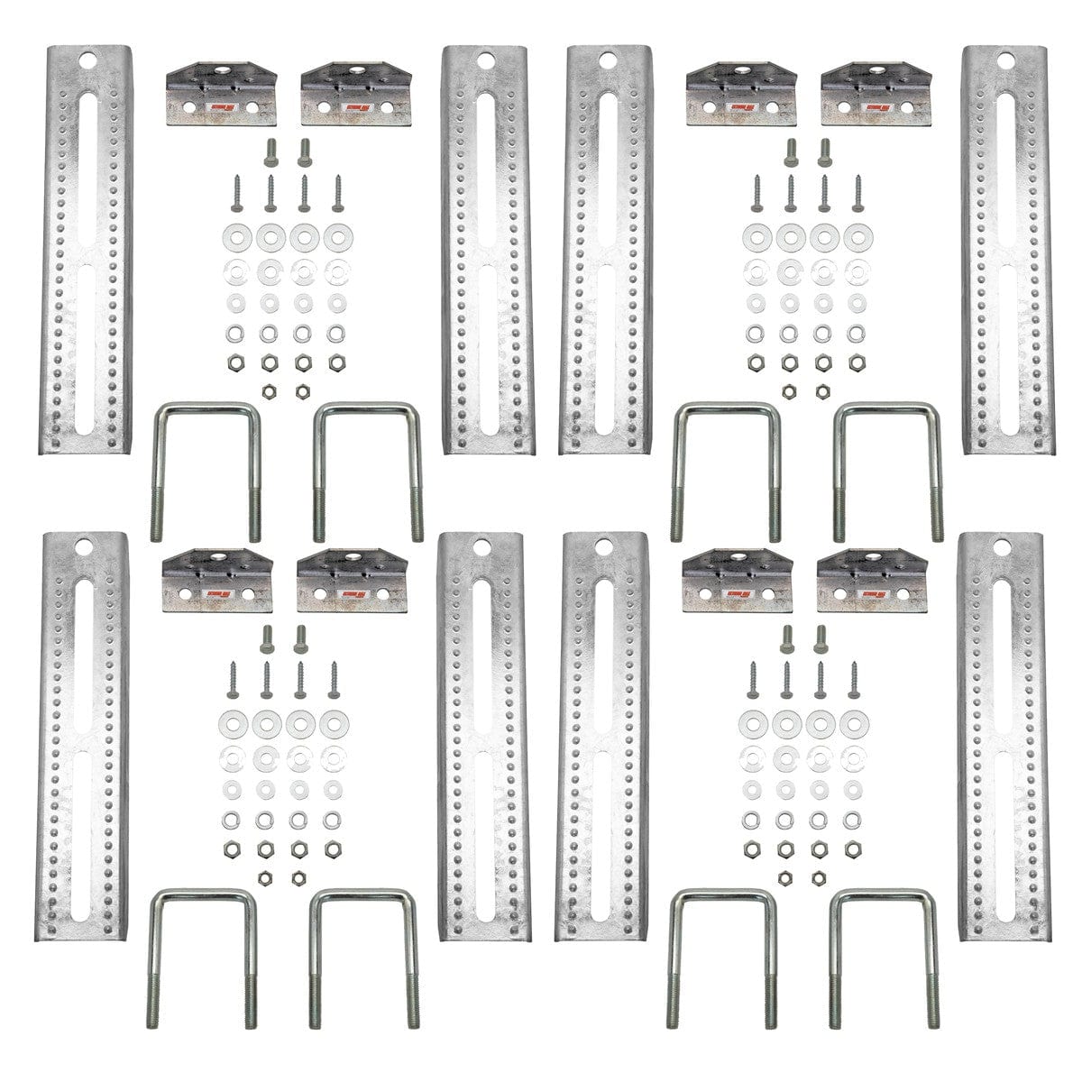 Extreme Max Qualifies for Free Shipping Extreme Max 10" Galv Swivel-Top Bunk Bracket for 3" x 3" Trailer 8-pk #3006.7052