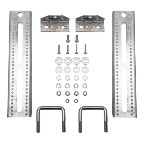 Extreme Max Qualifies for Free Shipping Extreme Max 12" Galv Swivel-Top Bunk Bracket for 1.5" x 3" Trailer 2-pk #3006.7064