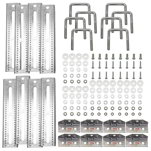 Extreme Max Qualifies for Free Shipping Extreme Max 12" Galv Swivel-Top Bunk Bracket for 2" x 3" Trailer 8-pk #3006.7078
