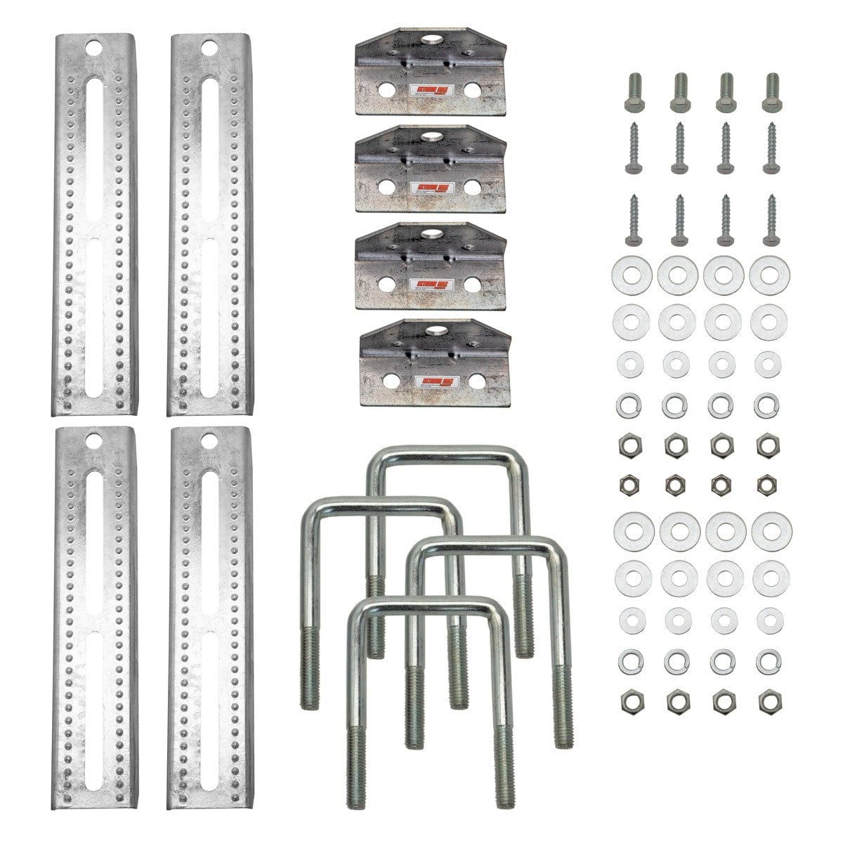 Extreme Max Qualifies for Free Shipping Extreme Max 12" Galv Swivel-Top Bunk Bracket for 3" x 3" Trailer 4-pk #3006.7084