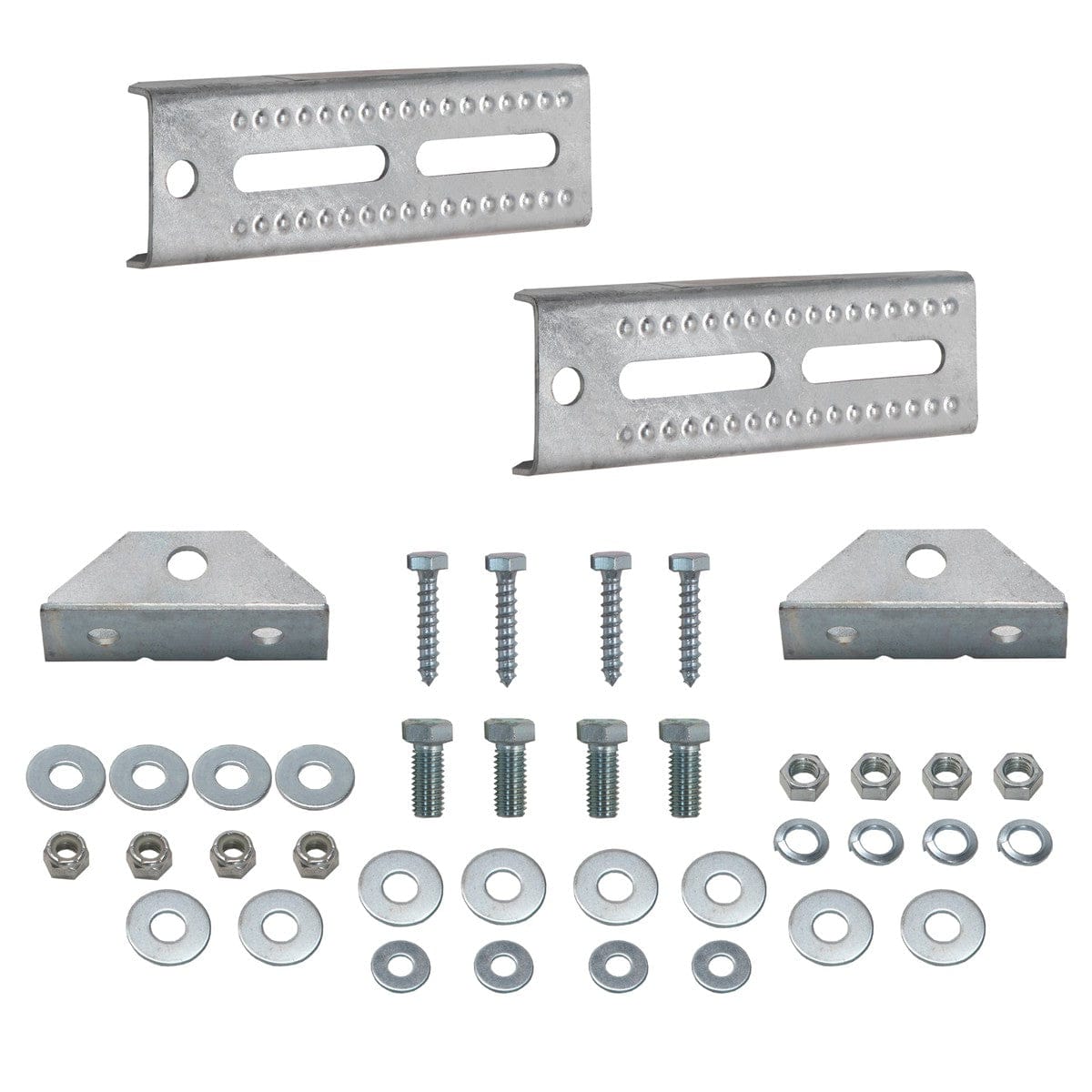 Extreme Max Qualifies for Free Shipping Extreme Max 8" Galv Swivel-Top Bunk Bracket for 1.5" x 3" Trailer 2-pk #3006.7002