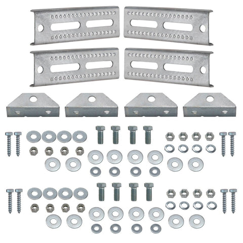 Extreme Max Qualifies for Free Shipping Extreme Max 8" Galv Swivel-Top Bunk Bracket for 1.5" x 3" Trailer 4-pk #3006.7005